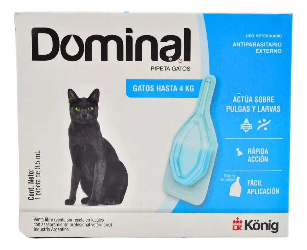 Pipeta Dominal Spot-On Gato – 4 kg 2 Unidades - Imagen 4