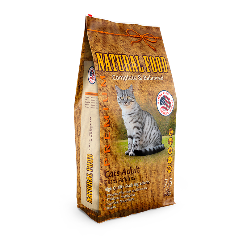 Alimento Natural Food Premium Gato Adulto 7.5 kg