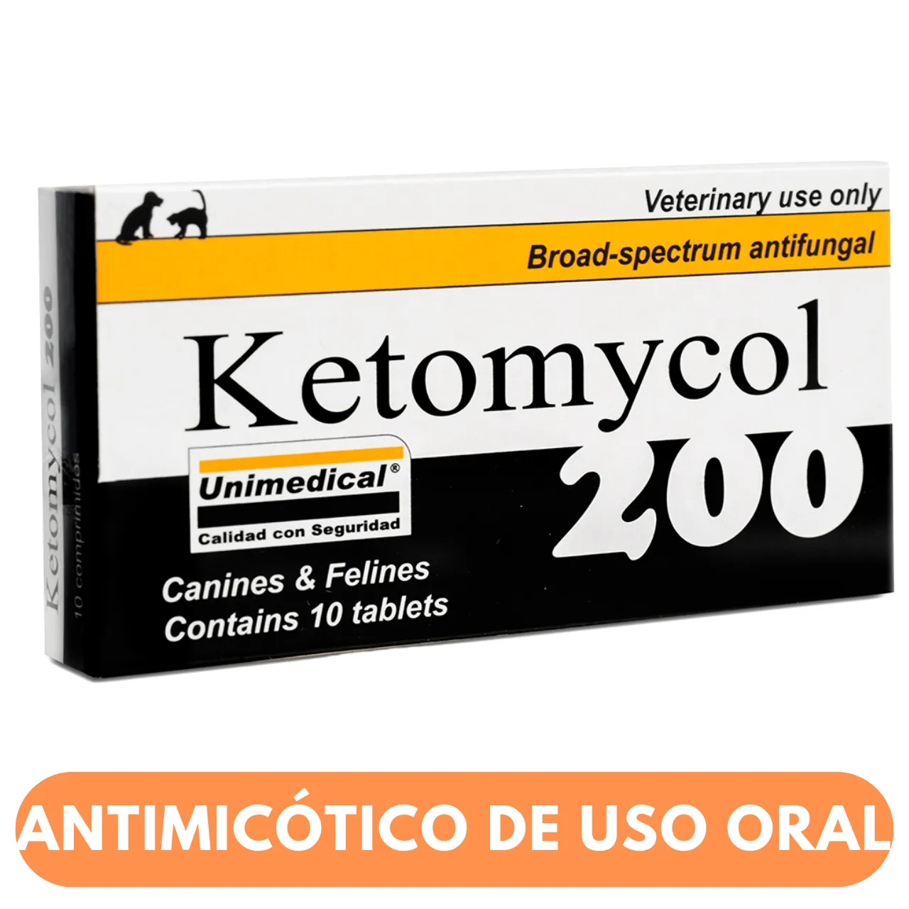 Ketomycol 200 Mg 10 Comprimidos