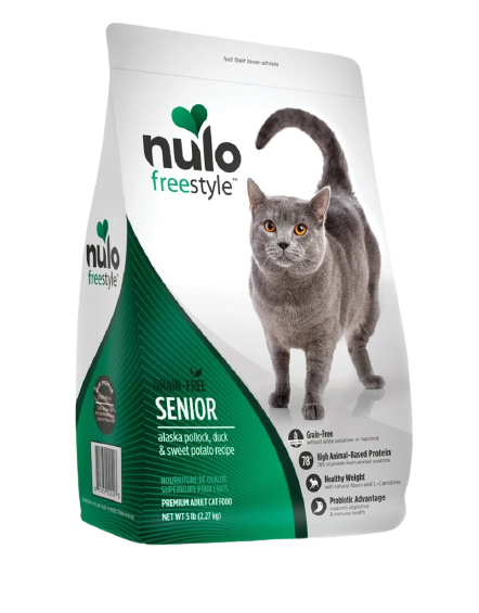 Nulo Grain Free Senior Abadejo y Pato