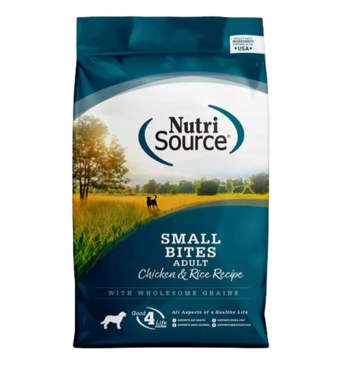 NutriSource Small Bites Pollo (Adulto Raza Pequeña) 5.44Kg