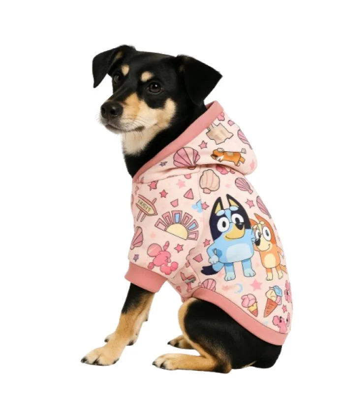 Suéter rosada de bluey para perros M