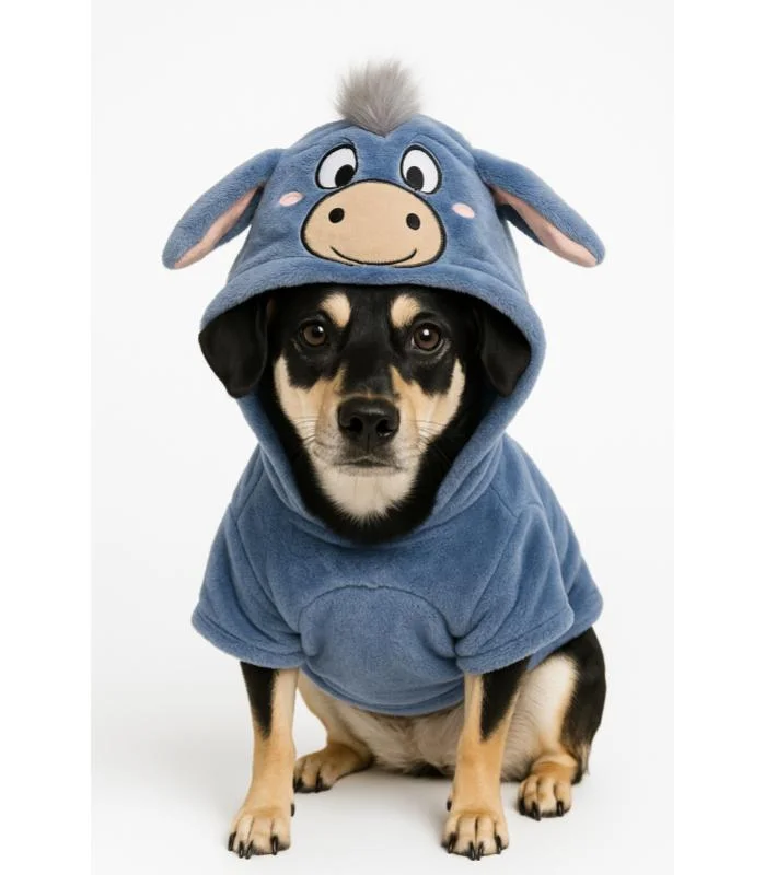 Suetér azul de peluche (Igor) Talla M
