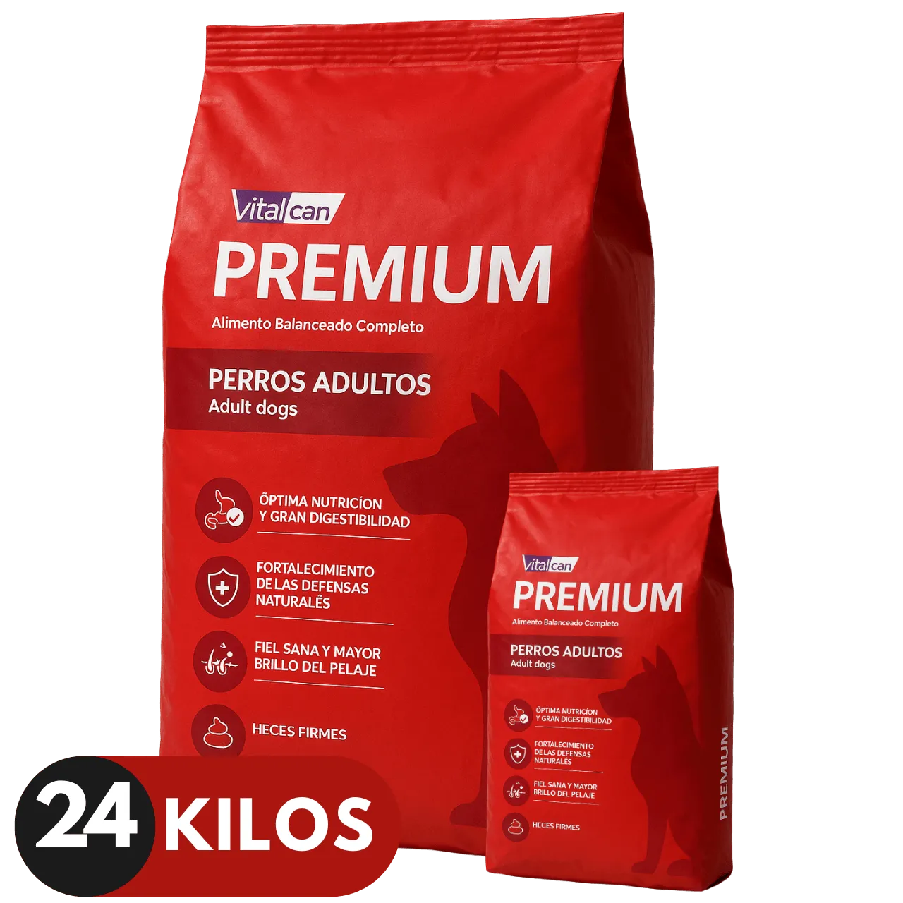 Premium Perro Adulto Vitalcan 24 kg