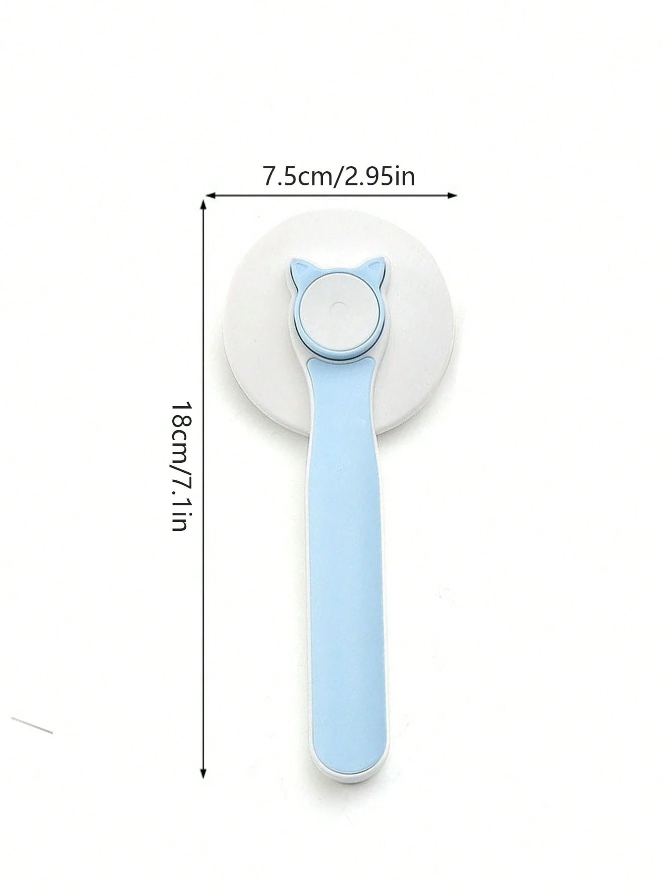 Cepillo con Botón Expulsor Para Gatos y Perros - Imagen 3