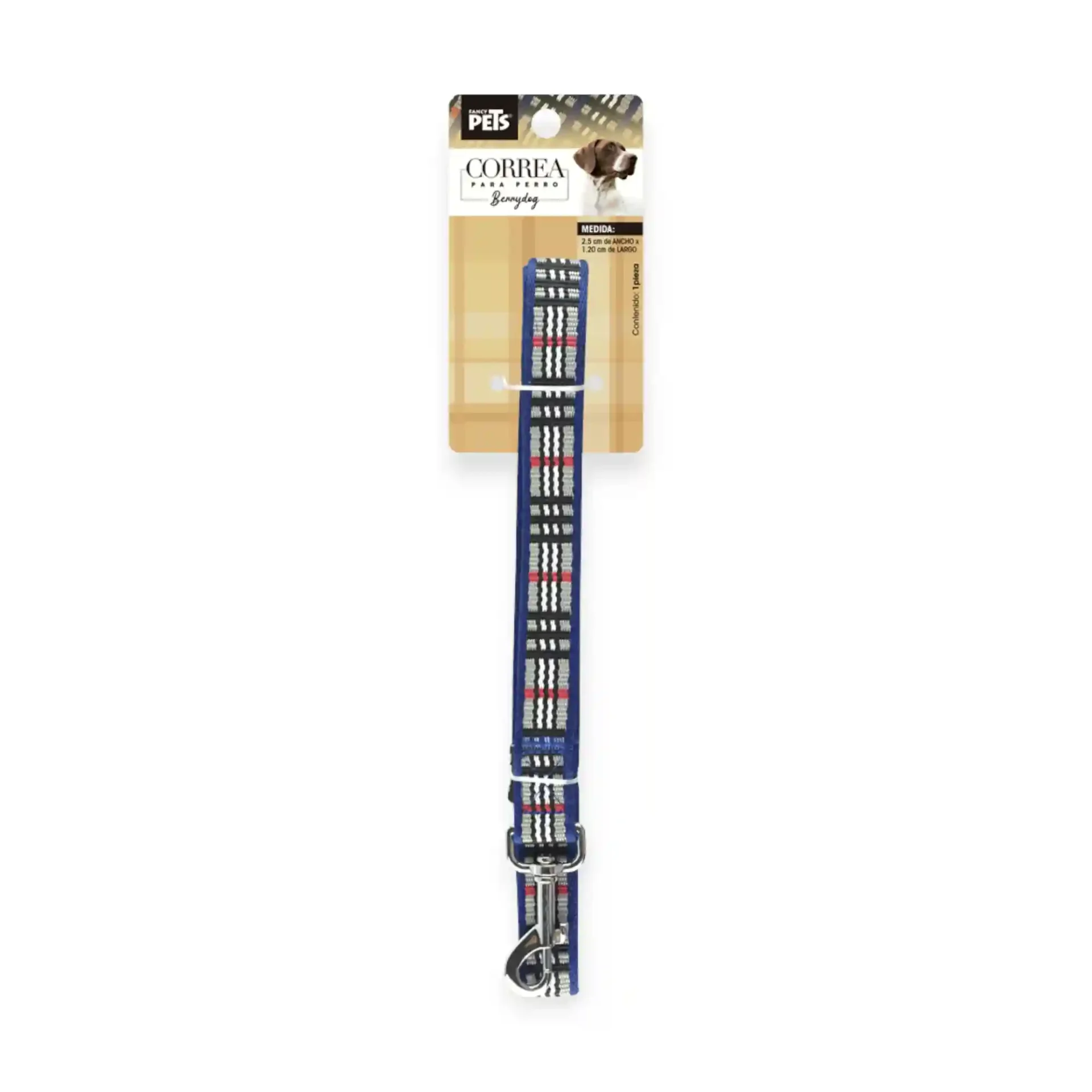 FL9547 Correa Azul Berrydog P/Mascota