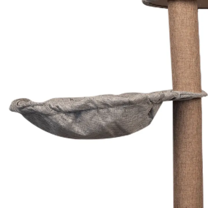 Rascador Torre Veverita cama y hamaca grande – 145 cm - Imagen 3